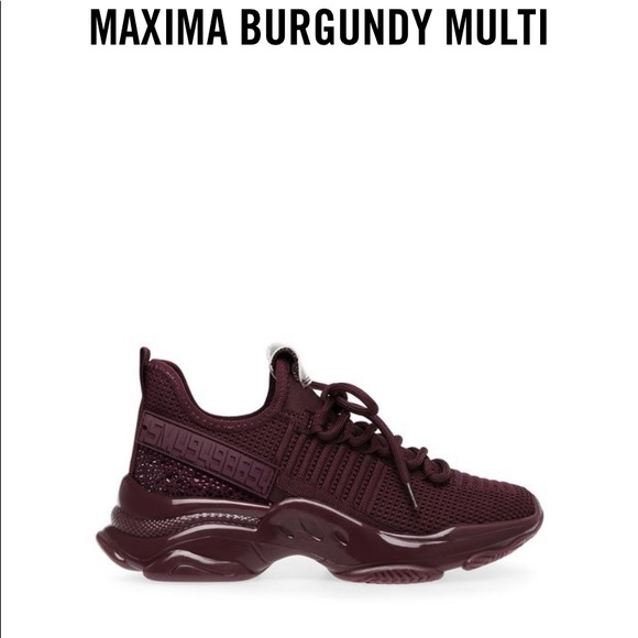 Size 7 shoes burgundy new never worn other worn 1 - Picture 2 of 2